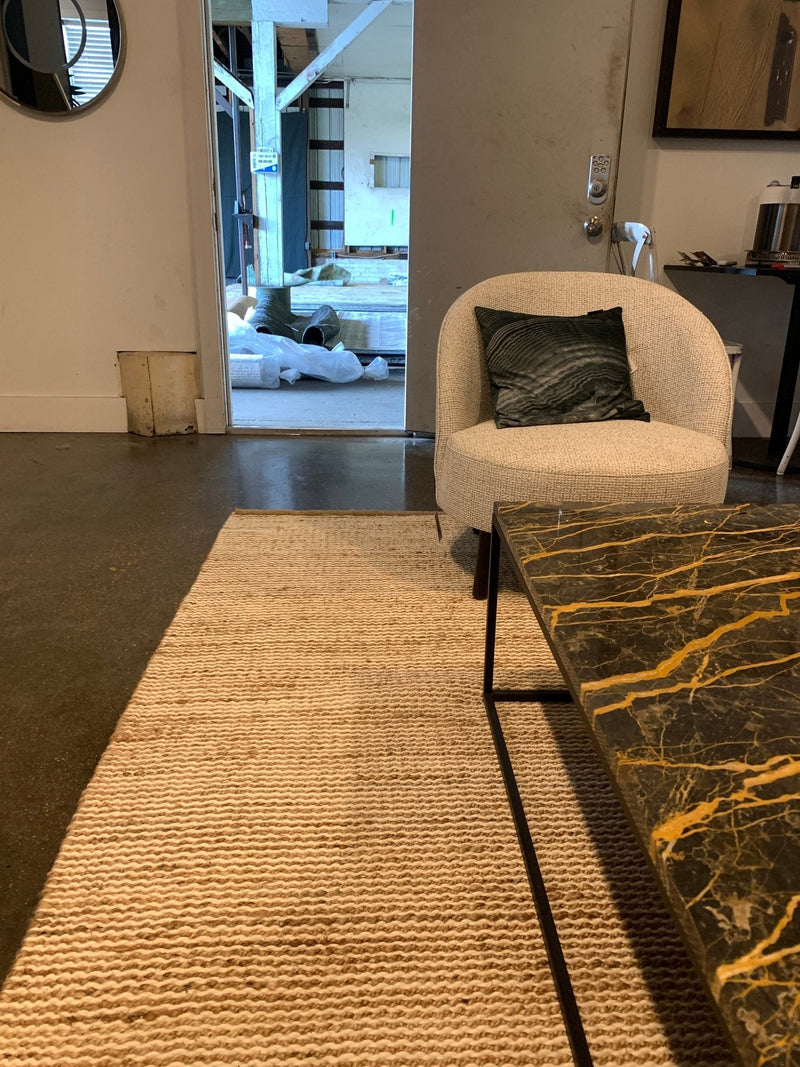 Neutral Texture & Tone 5x8.9/6.9x10/8.3x11.9 Natural Wool and Jute Rug | Banana Manor Rug Company