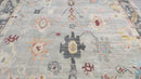 Neva Hand-Knotted Custom 10x10 Oushak | Banana Manor Rug Company