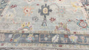 Neva Hand-Knotted Custom 10x10 Oushak | Banana Manor Rug Company