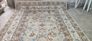 Octavia Spencer Light Green and Beige Hand-Knotted Oushak Rug 8x10.3 | Banana Manor Rug Company