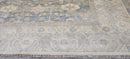 Olga Antonova Hand-Knotted Oushak Rug Aqua and Silver 10x14 | Banana Manor Rug Company