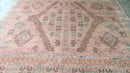 Olivia 9x12 Pink & Grey Hand-Knotted Oushak Rug | Banana Manor Rug Company