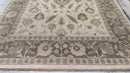 Ophelia 9x12 Gold and Brown Hand-Knotted Oushak Rug | Banana Manor Rug Company