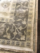 Ophelia 9x12 Gold and Brown Hand-Knotted Oushak Rug | Banana Manor Rug Company