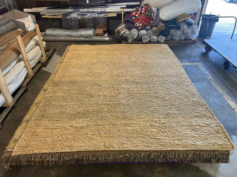 Oracle 9x12 Handwoven Jute Soumak | Banana Manor Rug Company