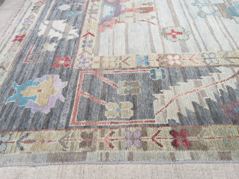 Oushak Obsessed 1-Hand-Knotted Indo-Turkish Weave Oushak Rug Assorted Sizes | Banana Manor Rug Company