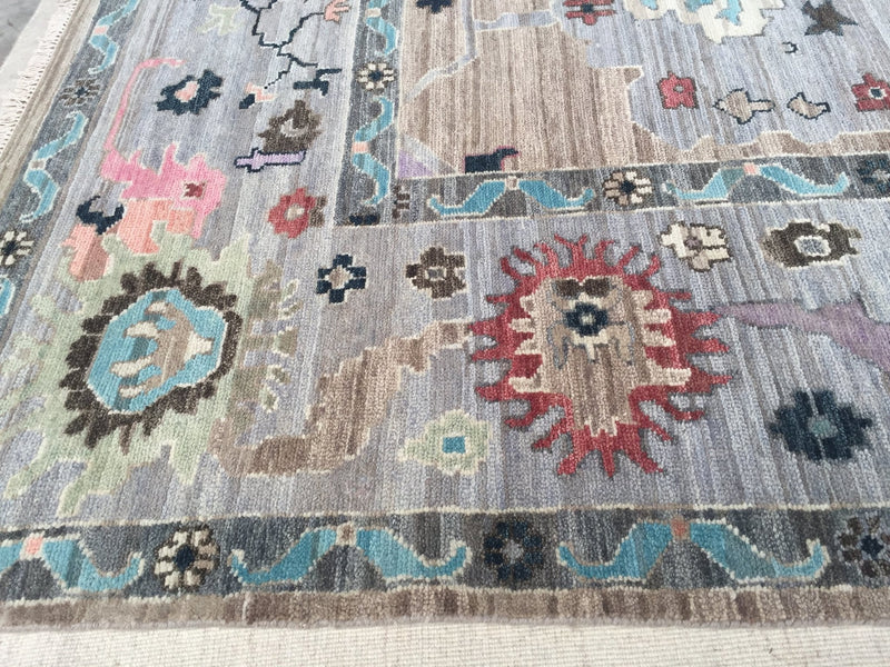 Oushak Obsessed 4-Hand-Knotted Indo-Turkish Weave Oushak Rug Assorted Sizes | Banana Manor Rug Company