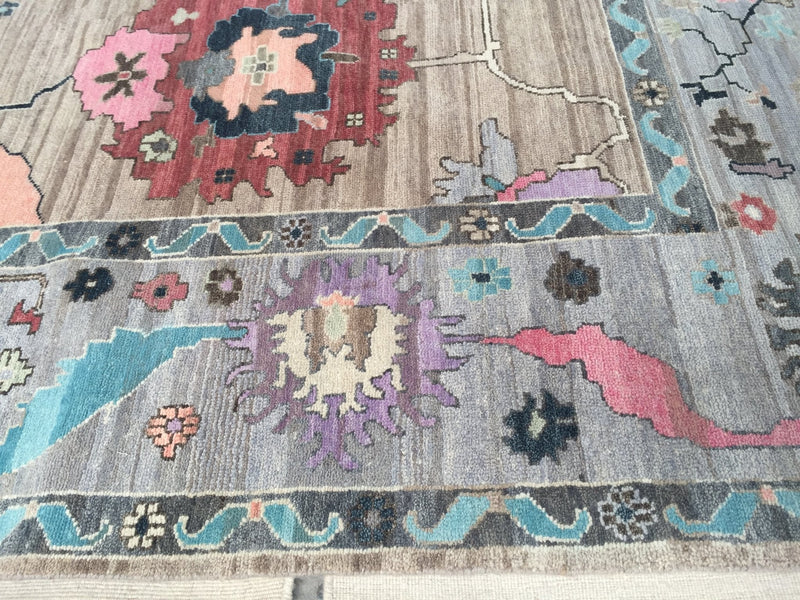 Oushak Obsessed 4-Hand-Knotted Indo-Turkish Weave Oushak Rug Assorted Sizes | Banana Manor Rug Company