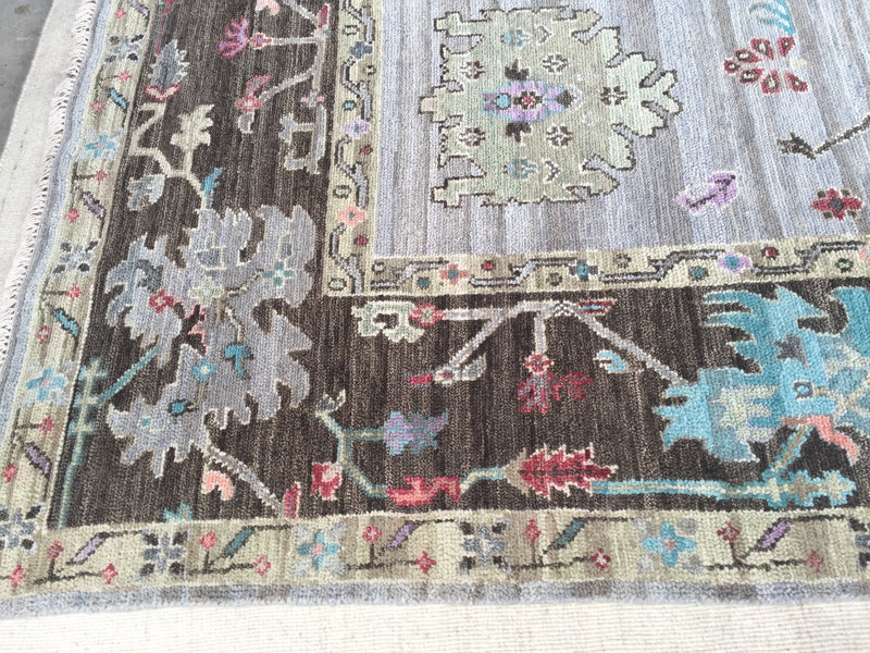 Oushak Obsessed 5-Hand-Knotted Indo-Turkish Weave Oushak Rug | Banana Manor Rug Company