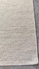 Ox 4x11 Handwoven White Jute Runner | Banana Manor Rug Company