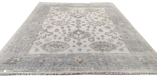 Paige Hand-Knotted 8x10 Oushak | Banana Manor Rug Company