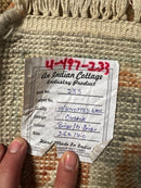 Paisley 2.6x14 Hand-Knotted Tan and Rust Oushak Runner | Banana Manor Rug Factory Outlet