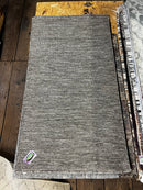 Pat McGroin 2.9x5 Grey Durrie Rug | Banana Manor Rug Factory Outlet
