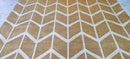 Peter Finch Hand-Knotted Modern Rug Gold and Ivory 8.3X9.9 | Banana Manor Rug Company