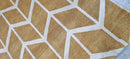 Peter Finch Hand-Knotted Modern Rug Gold and Ivory 8.3X9.9 | Banana Manor Rug Company