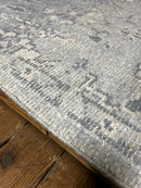 Pinkman 2.3x10 Hand-Knotted Light Blue Runner | Banana Manor Rug Factory Outlet