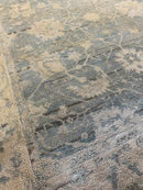 Presley 7.9x9.9 Hand-Knotted Light Blue Oushak Rug | Banana Manor Rug Company