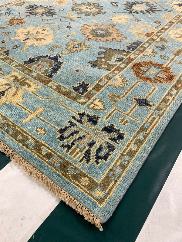 Preston Hand-Knotted 8x10 Oushak | Banana Manor Rug Company