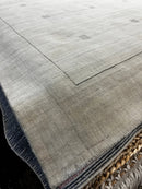 Prince Charming 6x9 Handwoven Ivory Durrie Rug | Banana Manor Rug Company