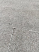 Puddin' Pop 6.9x10 Brown Handwoven Durrie Rug | Banana Manor Rug Company