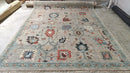Quinn 9x12 Tan and Beige Hand-Knotted Oushak Rug | Banana Manor Rug Company