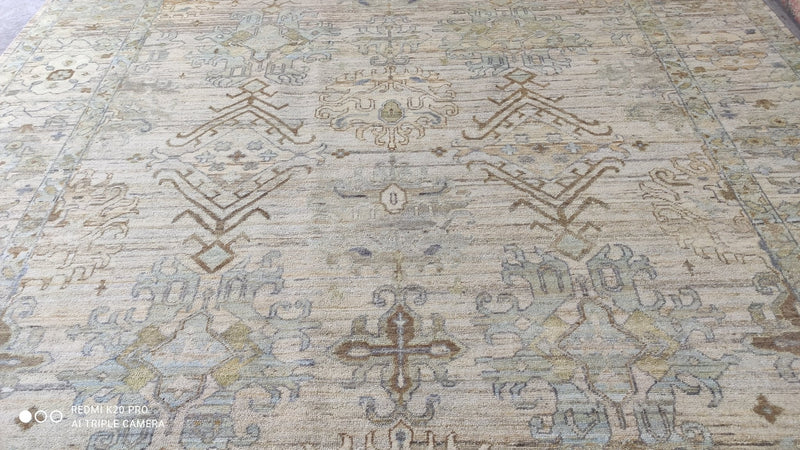 Rachelle Hand-Knotted 8.3x9.9 & 9.6x11.3 Oushak | Banana Manor Rug Company