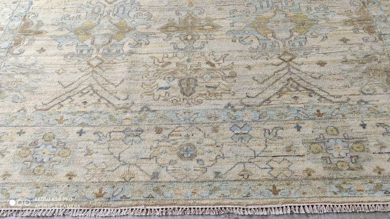 Rachelle Hand-Knotted 8.3x9.9 & 9.6x11.3 Oushak | Banana Manor Rug Company