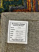 Raj 5x7 Rainbow Zig-Zagged Rug | Banana Manor Rug Company