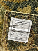 Ramona 2.6x9 Light Green Hand-Knotted Modern Runner | Banana Manor Rug Company