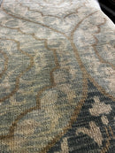 Ramona 2.6x9 Light Green Hand-Knotted Modern Runner | Banana Manor Rug Company