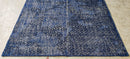 Rawiri Paratene Hand-Knotted Modern Blue Abstract 5x8 | Banana Manor Rug Company