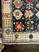 Renate Reinsve 4x6 Dark Green Hand-Knotted Oushak Rug | Banana Manor Rug Company