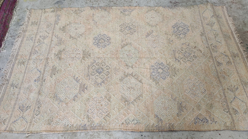 Reverend Cleophus James 5x8 Handwoven Natural Jute Rug | Banana Manor Rug Company