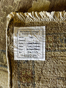 Riley Matthews 9.6x11.9 Light Brown and Ivory Hand-Knotted Oushak Rug | Banana Manor Rug Company