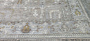 Robyn Menter Grey and Tan Hand-Knotted Oushak Rug 8x10 | Banana Manor Rug Company