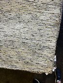 Rod Taylor 8.3x11.3 Hand-Knotted Modern Rug Ivory and Grey | Banana Manor Rug Factory Outlet