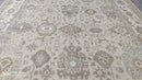 Roseanne 8.3x10 Beige and Ivory Hand-Knotted Oushak Rug | Banana Manor Rug Company