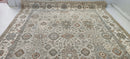 Roseanne 8.3x10 Beige and Ivory Hand-Knotted Oushak Rug | Banana Manor Rug Factory Outlet