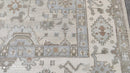 Roseanne 8.3x10 Beige and Ivory Hand-Knotted Oushak Rug | Banana Manor Rug Company