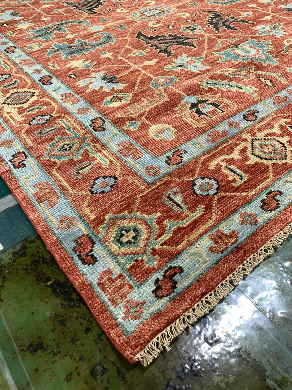 Roxanne Hand-Knotted 8x3x10 Oushak | Banana Manor Rug Company