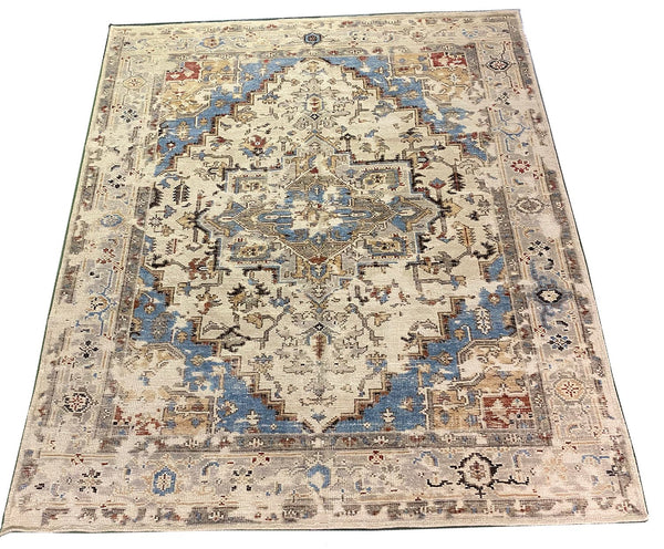 Salima Hand-Knotted 8.3x9.9 Oushak | Banana Manor Rug Company