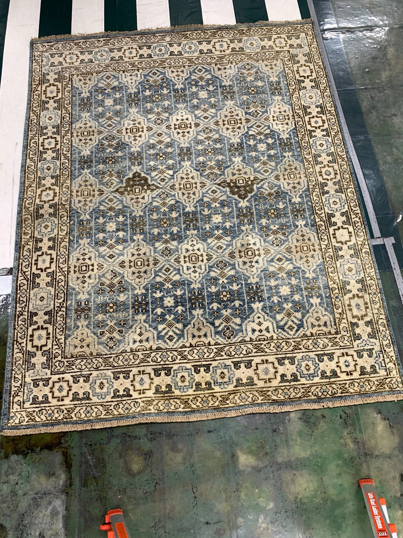 Samantha Hand-Knotted 8x10 Oushak | Banana Manor Rug Company