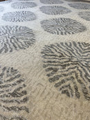 Samurai Optometrist Hand-Knotted 8.9x10.3 Wool Modern Rug | Banana Manor Rug Company