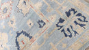 Sandy 7.10x10 Light Blue Hand-Knotted Oushak Rug | Banana Manor Rug Company
