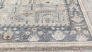 Sara Richmond 8x10 Grey Hand-Knotted Oushak Rug | Banana Manor Rug Company