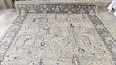 Sara Richmond 8x10 Grey Hand-Knotted Oushak Rug | Banana Manor Rug Company