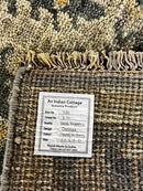 Sara Richmond 8x10 Grey Hand-Knotted Oushak Rug | Banana Manor Rug Company