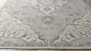 Sarah Bernhardt Silver and Grey Hand-Tufted Kashan Rug 9x12 | Banana Manor Rug Company
