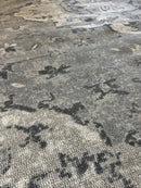 Sarah Bernhardt Silver and Grey Hand-Tufted Kashan Rug 9x12 | Banana Manor Rug Company