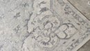 Sarah Bernhardt Silver and Grey Hand-Tufted Kashan Rug 9x12 | Banana Manor Rug Company